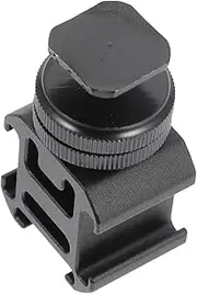 QUMIIRITY Hot Shoe Flash Adapter for DSLR Cameras Tripod Screw Mount Easy Installation