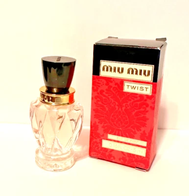 TRAVEL SIZE Perfume MIU MIU TWIST 5 ml Eau De Parfum Splash Mini New in Box!