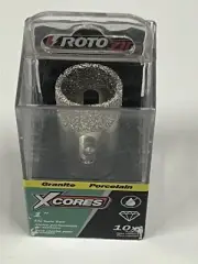 1” Tile Hole Saw XCores Diamond Grit for Granite Porcelain Roto Zip Bosch
