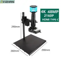 在飛比找蝦皮購物優惠-Yizhan 2160P 1080P 數碼視頻顯微鏡 4K 