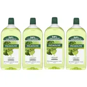 4x Palmolive 500ml Refill Foaming Hand Washing Liquid Anti-Germ Lime & Mint