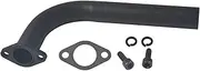 KQTshangmao Black Header Exhaust Pipe For Predator 420cc Go Kart