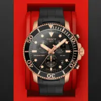 在飛比找momo購物網優惠-【TISSOT 天梭 官方授權】SEASTAR 1000 海