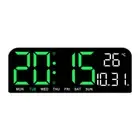 LED Digital Alarm Clock Bedside Alarm Clock Desk Alarm Clock for Home Office