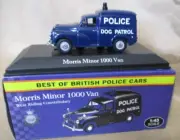 Atlas Diecast British Police Series Morris Minor 1000 Van 1:43 Diecast w/box