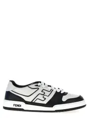 [Fendi] Fendi-Fendi Match Sneakers Bianco/Nero-Uomo 9.5