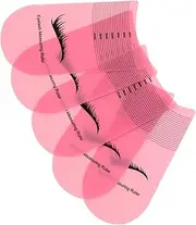 FRCOLOR 5pcs Eyelash Measuring Rulers Durable Measuring Tool for Accurate Eyelash Extensions Curling Simple Operation for and DIY Use
