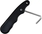 Lace Puller - Hockey Skate Tightener | Shoe Lace Puller | Portable Lace Puller Stainless Steel Ice Skate Tool, Anti-Slip Handle Ice Roller Accessories, Figure-Skates Skating Tool - Skating Tool