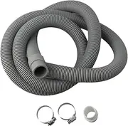 Washing Machine Dishwasher Drain Waste Hose Extension Pipe Kit Multi Functional Drum Washing Machine Drainage Pipe Accessory(150CM)