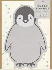 Midori 86926006 Die Cut Penguin Letter Set