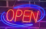 Open Store Shop Acrylic 14"x9" Neon Light Sign Lamp Bar Beer Business Cave Decor