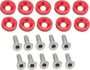 Licence Plate Screw Set, All-Purpose Modification License Plate Frame Screws, Wear-Resistant Replacement Parts for Automobile Vehicles Pickup Truck Sedan