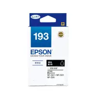 在飛比找蝦皮商城優惠-EPSON T193150 標準型黑色墨水匣 現貨 廠商直送