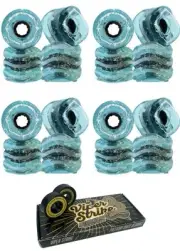 Shark Wheels Anna Oswald Skateboard Wheels - 60mm 78a + bearings