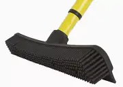 Dutch Rubber Broom 12" Head- Pet Hair Removal Carpets Rugs