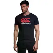 Canterbury | Mens CCC Logo Tee (Black/Red)