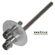 Jaybird WIDE MOUTH CANNING JAR DISTILLING THUMPER - NPT Connections