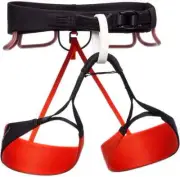 NEW! Black Diamond Zone Climbing Harness Women's Color Octane Size X-Small