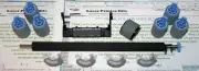 HP LASERJET 4050 4000 PREVENTIVE MAINTENANCE KIT + INSTALLATION VIDEO CD ISO9001