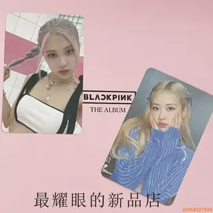 周邊 正版 BLACKPINK專輯 樸彩英小卡 rose小卡 粉墨THE ALBUM BLACKPINK周邊