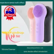 Sonic Facial Cleanser Reviery Sonic Facial Cleanser Silicone Face Wash Brush AU