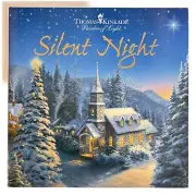 Silent Night - Thomas Kinkade Painter of Light 06’ First Edition Hardcover - New