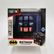 Rubiks Batman Cubers 3D Puzzle Cube For Ages 8+ With Display Stand