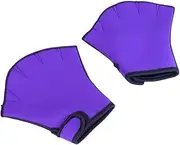 Toddmomy 1 Pair Fishing Glove Thermal Gloves Winter Glove Aquatic Gloves Webbed Hand Gloves Swim Webbed Gloves Half Gloves for Swimming Swim Gloves Paddle Swimming Equipment Duck Feet Miss
