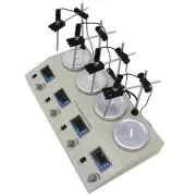 4 Head Magnetic Heating Stirrer 110V 800W Laboratory Supplies Testing Tool