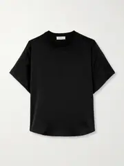 [SIMKHAI] SIMKHAI - Addy Jersey T-shirt - Black - x small x small Black