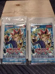 Yu-Gi-Oh! Blue-Eyes White Dragon Booster Pack Set - Tamper-Proof Seal, LOB, 2017