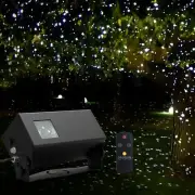 Outdoor Star Lights Projector, AIRIVO White Laser Fairy Lights Projector, Chr...