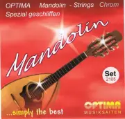 Optima/Maxima Chrome Nickel Mandolin Strings 10-36 (4 String Set) [2105]