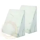 Giselle Bedding 2X Memory Foam Wedge Pillow Neck Back Support with Cover Bamboo