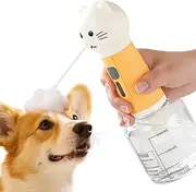 Dog Soap Sprayer, Electric Dog Bath Sprayer USB Charging, Automatic Cleaning Foam Machine Pet Bath Supplies for Daily Washing Travel Outdoor Backyard Walking Garden Family Deck