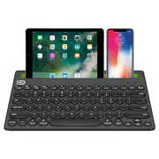 Bluetooth Wireless Keyboard Holder 3 Channel Mac Windows Android 79 Key tablet