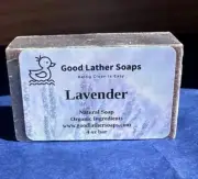 Lavender 4oz Bar Soap - Good Lather Soaps