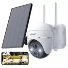 Security Camera Outdoor 2K Wireless WiFi 360°PTZ Camera Solar Battery Powered