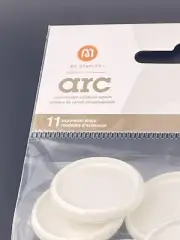 Staples Arc System White Notebook Expansion Discs 11-Pack 1” Diameter