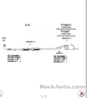 Exhaust Bolt And Spring Kit, 2004-2009 TOYOTA Prius w/mesh Gasket