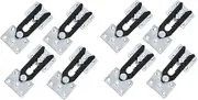 Sectional Couch Connector, 8 Pcs Metal Sofa Joint Snap Alligator Style Sectional Couch Connector