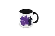 Wednesday Teenage Purgatory Inner Two Tone Mug (Purple/White/Black) (One Size)