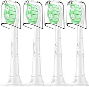 Guhiwuk Designed for Sonicare Replacement Heads, Electric Toothbrush Replacement Brush Heads Compatible with Philips Sonicare, 4 Pack, White