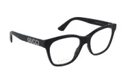 New GUCCI Reading Glasses GG0420O 001 52-18 140 Black Frames Readers w/ Crystals