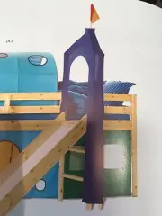 FLEXA 738019 - BLUE TRIANGLE TENT KIT for FLEXA BUNK BEDS - NIB! GREAT DEAL