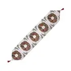 Xmas Table Runners Exquisite Soft Embroidered Table Runner Red Table Linens Fine