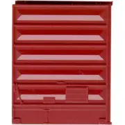 Kadee HO Replacement Doors Low Tackboard 8' Pullman-Standard Doors (Red Oxi 2225