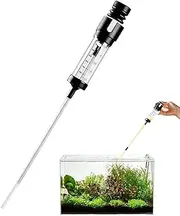 Fish Tank Vacuum | Fish Tank Sand Cleaner,Pump Tools Cleaning Feeder Manual Filter Suction Waste Remover for Pond Reef Turtle Saltwater