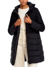 Herno Mixed Media Down Coat