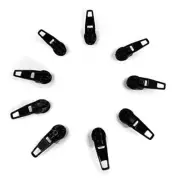 Zipper Pulls | 30 Pieces Replacement Metal Pulls for Nylon Zipper Repair |
